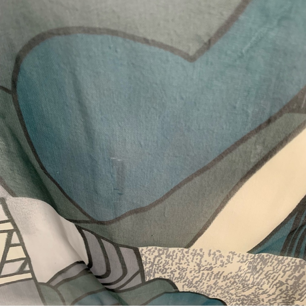 Picasso Designed Chiffon Scarf - Picture 6 of 6